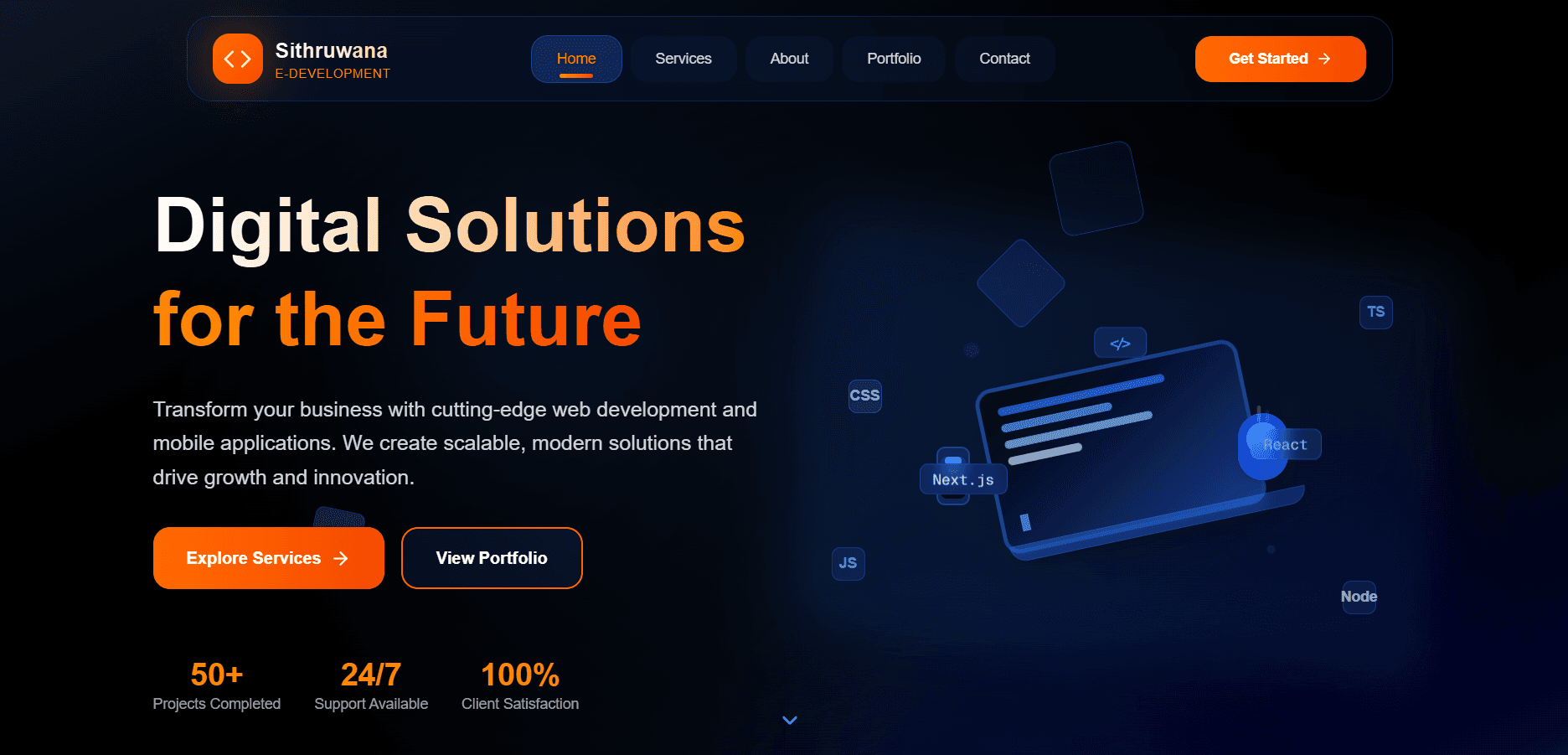 Sithruwana Corporate Website